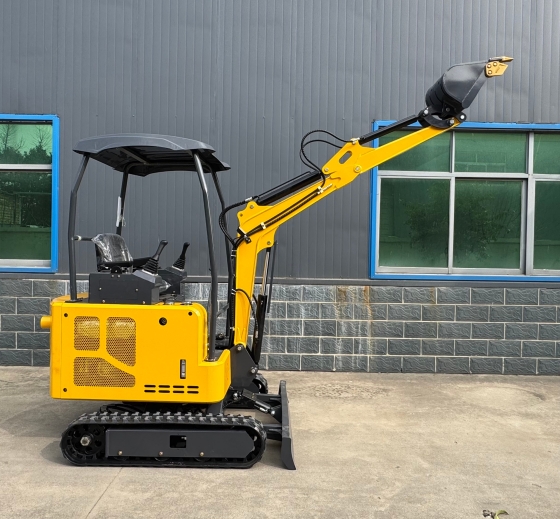 Small excavators have become core equipment for large-scale agricultural production.